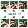 8 Sets 4 Colors PU Leather Chain Bag Strap FIND-PH0006-85-6