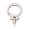 304 Stainless Steel Twister Clasps STAS-S187-01P-1