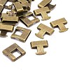 Tibetan Style Alloy Snap Lock Clasps TIBEB-A101306-AB-FF-3