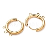 304 Stainless Steel Huggie Hoop Earring Findings STAS-D183-03G-G-3