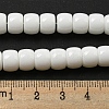 Opaque Glass Beads Strands X-GLAA-NH0002-B05-3