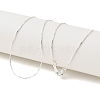Brass Chain Necklaces NJEW-D077-S-1