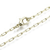 Brass Paperclip Chains MAK-S072-09A-14KC-1