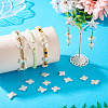 200Pcs ABS Imitation Pearl Beads OACR-TA0003-84B-7