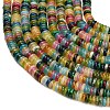 Dyed Natural White Jade Beads Strands GG-CBA47A4-C02-2X6MM-4