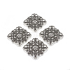 Tibetan Style Filigree Joiners LS-TIBEP-A2690-AS-LF-2