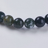 Natural Indian Agate Beads Strands G-G515-6mm-05-3