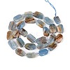 Natural Blue Calcite Beads Strands G-T138-26A-13-2