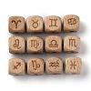 Natural Wood Constellation Beads LS-WOOD-M002-02-4