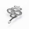 Snake Brooch JEWB-N007-009P-FF-2