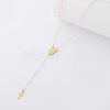Vintage Resin Rosary Bead Necklaces BR3351-3-1