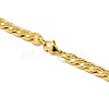 304 Stainless Steel Curb Chain/Twisted Chain Necklaces STAS-A028-N124G-3