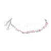 Flower Glass Seed Beads Beaded Necklaces NJEW-JN04820-1