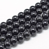 Natural Obsidian Beads Strands G-R446-4mm-24-1