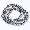 Electroplate Transparent Glass Beads Strands LS-EGLA-A034-T2mm-UA03-2
