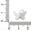 925 Sterling Silver Enamel Butterfly Charms STER-D300-28P-04-3