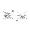 Rack Plating Alloy Pendants FIND-N005-33P-2