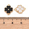 Double Side Color Acrylic Connector Charms X-KK-P289-04G-01-3