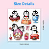 PVC Sakura Stamp DIY-WH0486-022-6