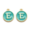 Golden Plated Alloy Enamel Charms LS-ENAM-Q437-15E-1