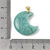 Natural Amazonite Pendants G-A297-02G-11-3