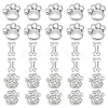 30Pcs 3 Styles Alloy Rhinestone Slide Charms FIND-SC0010-34-1