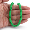 Handmade Polymer Clay Beads Strands LS-CLAY-N008-127-6