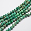 Natural Imperial Jasper Beads Strands G-I122-10mm-05-1