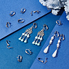 Unicraftale 50Pcs 304 Stainless Steel Clip-on Earrings Findings STAS-UN0041-08-2