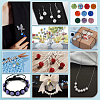 10mm Disco Ball Clay Beads Mixed Colors Pave Rhinestones Spacer Round Beads RB-PH0003-10mm-M-5