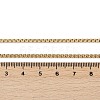 PVD Vacuum Plating 304 Stainless Steel Box Chain Necklaces NJEW-P244-01G-2