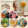 300Pcs DIY Plush Sticks DIY-PB0001-28-6