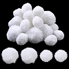 24Pcs 2 Styles Wool Soft Pompom Ball DIY-SC0031-39-1