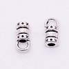 Alloy Cord End PALLOY-WH0079-80AS-RS-1