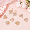 40Pcs Alloy Pendants FIND-UN0016-33-2