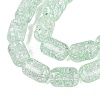 Transparent Crackle Glass Beads Strands GLAA-NH0001-04-A09-4