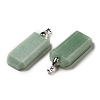 Natural Green Aventurine Pendants G-H286-05P-07-2