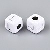 Opaque Acrylic Beads SACR-T035-03L-3