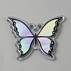 Printed Acrylic Pendants OACR-WH0028-22G-1