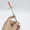 Alloy Flow Su Sword Hairpin Ancient Costume Headwear Hairpin Electroplating Pendant Sword ST3728381-1