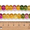 Dyed Imitation Gemstone Glass Beads Strands GL-Z001-03B-05-4