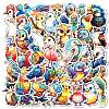 50Pcs Cartoon Birds Paper Sticker STIC-C012-06-2