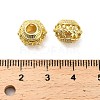 Hollow Brass European Beads KK-L229-012G-3