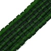 Transparent Frosted Glass Beads Strands GLAA-N072-01A-A10-1