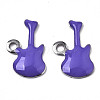 201 Stainless Steel Enamel Charms LS-STAS-N088-15C-1