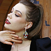 24Pcs 3 Styles 316L Surgical Stainless Steel Huggie Hoop Earrings for Girl Women EJEW-BBC0001-43-5