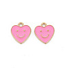 Alloy Enamel Charms X-ENAM-T016-12D-RS-2