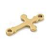 Ion Plating(IP) 201 Stainless Steel Connector Charms STAS-S146-08G-2