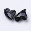 Opaque Acrylic Charms MACR-G055-11mm-01-2