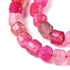 Dyed Natural Agate Beads Strands G-T138-211G-3